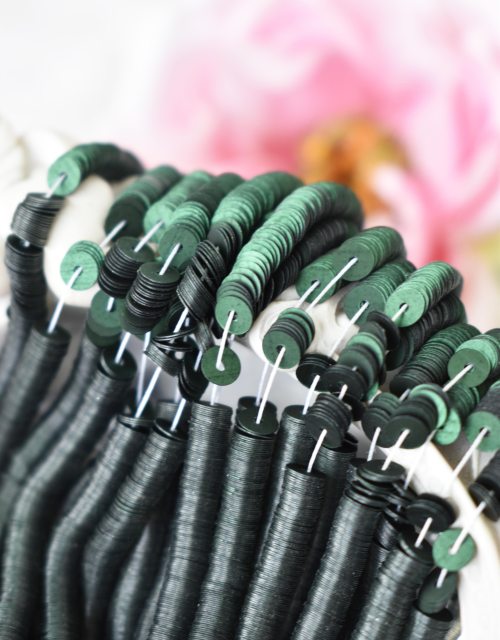 Satinati Mat Dark Green color Flat 4mm