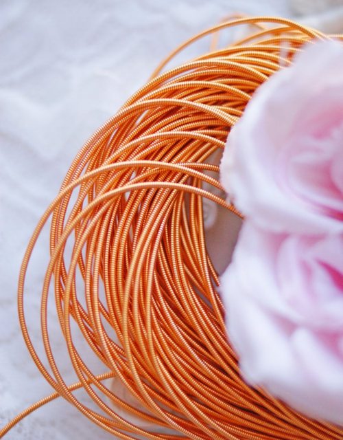 Orange color Circular Purl