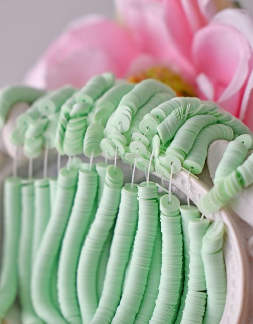 Porcelain Light Green Color Flat sequins