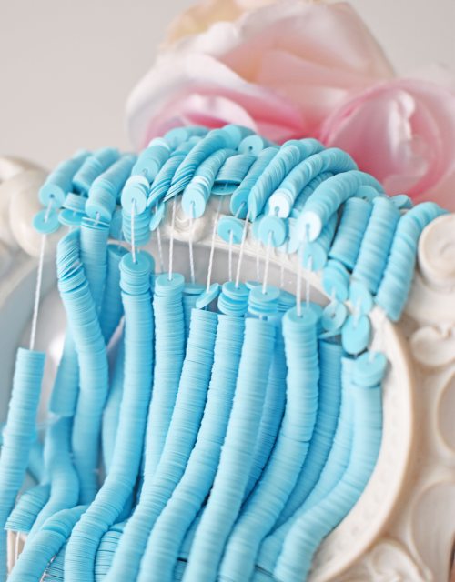 Porcelain Turquoize Color Flat 4mm
