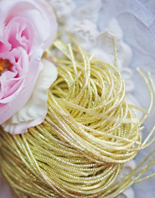 Lime Yellow color Wire Nakshi 10 gr