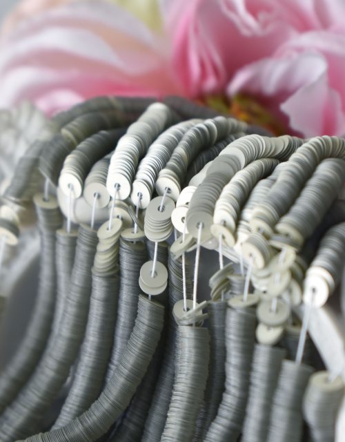 Satinati Mat Champagne color Flat Sequins