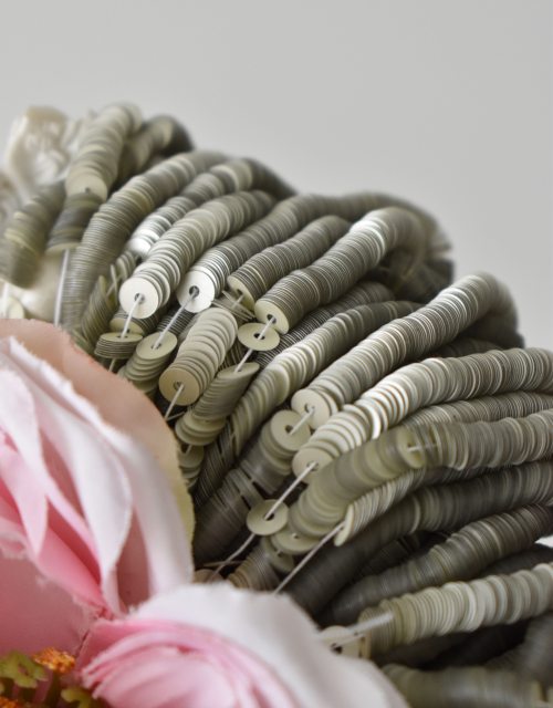 Satinati Mat Champagne color Flat Sequins