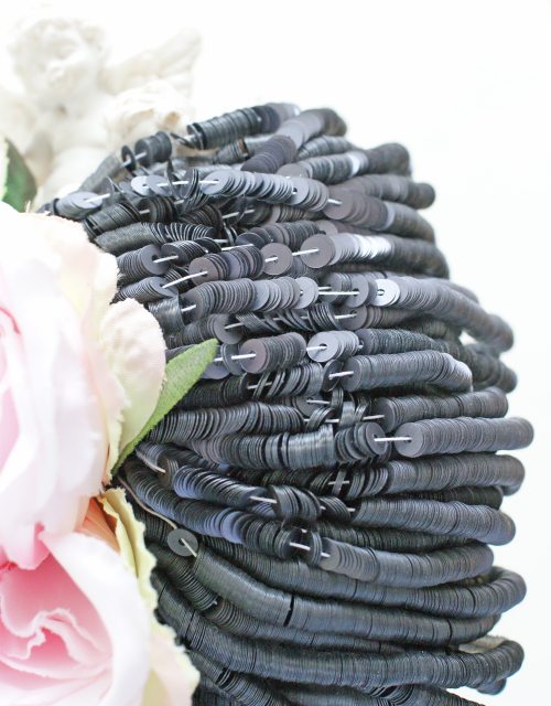 Satinati Mat Hematite color Flat 3mm