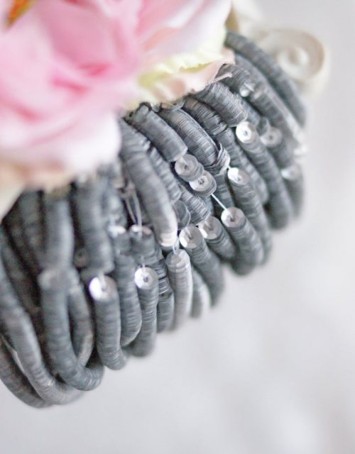 Metallic Mat Silver color Sequins Cup 4mm