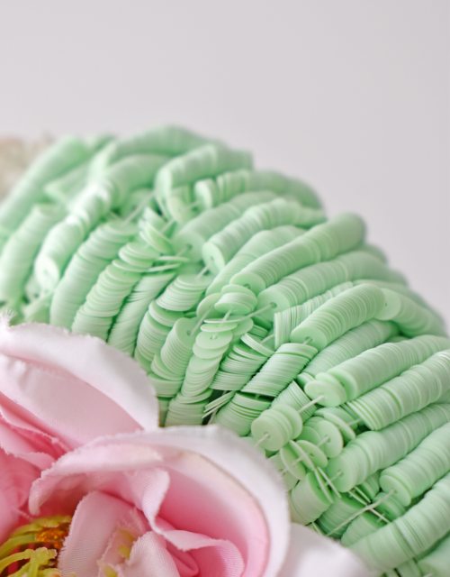 Porcelain Light Green Color Flat sequins