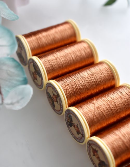 Sajou Metallic Thread Copper color 130