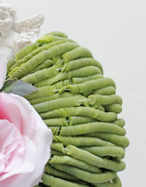 Opaline Green Pea color Flat 4mm